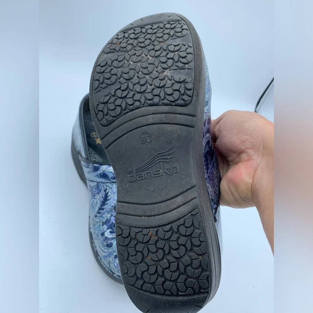 DANSKO BLUE SHOES CLOG SIZE 36 - Picture 2 of 5